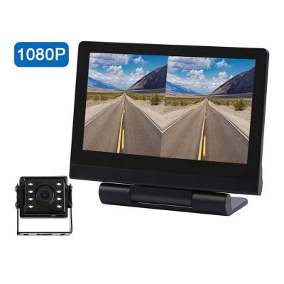 China 628px*582px. Van Backup Cam System With 7inch Monitor Rear View Camera Front And Rear G-sensor for sale