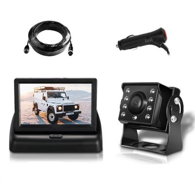 China 628px*582px. HD 4.3 Inch 8 LED Display 360 Degree Reversing Reversing Camera Kit For Car for sale