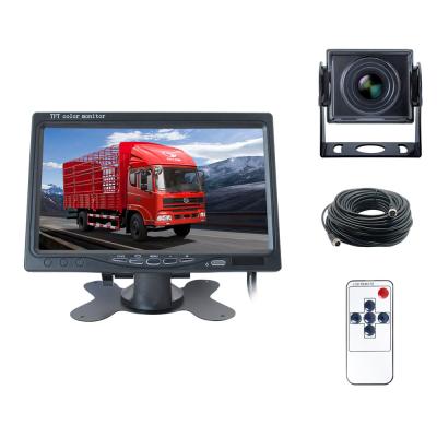 China 628px*582px. 720p AHD 7 Inch Monitor Bus CCTV Camera Truck 12v 24v Camera System for sale