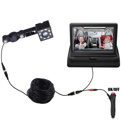 China 628px*582px. 4.3inch Car Baby Monitor Show HD Camera FOR Baby Car Camera Recorder Achteruitrijcamera for sale