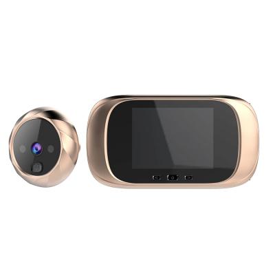 China 2.8 Inch LCD Color Screen Digital Talking Doorbell 90 Degree Door Eye Bell for sale