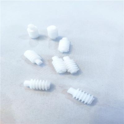 China Transmission Gearbox Worm And Worm Gear Customized POM Plastic Gear Precise Plastic Accessories Plastic Worm Gear for sale