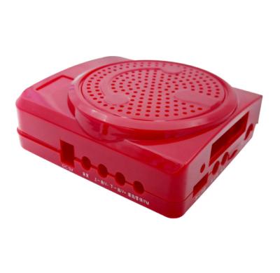 China Application Home Plastic Accessories Plastic Shell Customized ABS Plastic Shell For Portable Speaker for sale