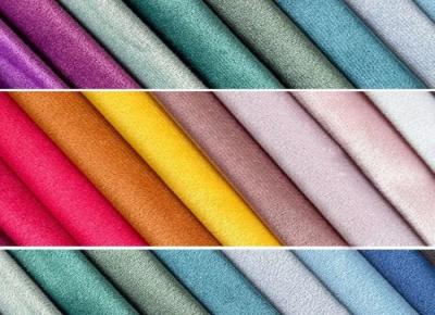 China O poliéster 100% de Sofa Fabric de veludo de estofamento de Hometextile DTY FDY 1mm Odvia queima-se à venda