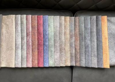 China Gedrukt Patroonsuède Sofa Fabric Woven 100 de Stof van het Polyestersuède Te koop