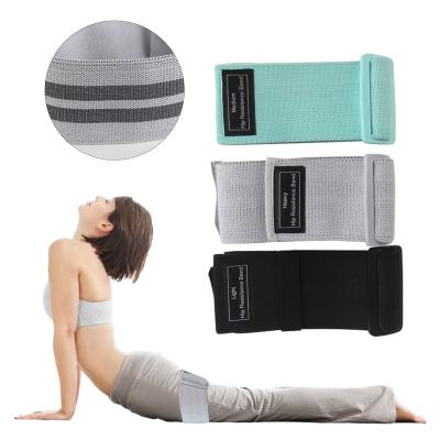 Cina Bande della cinghia di addestramento di riabilitazione di Gray Latex Yoga Stretching Strap in vendita