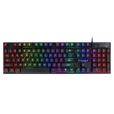 China Latest Plug and Play Home Office Computer Laptop Combination Mouse Keyboard Mouse Keys Usb 104 Keys Gaming Keyboard for sale