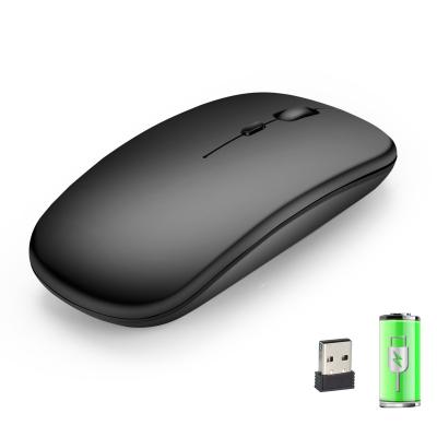 China 3D Mouse HXSJ 2.4G Rechargeable Wireless Three Button Wireless Mute Notebook Office Portable M80 Commercial Mouse for sale