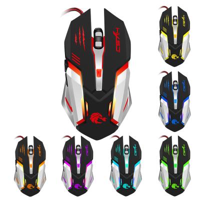 China 3DGameProgrammablebacklitS100 mini gaming mouse with 7 backlit LED luminous colors and ergonomic design for comfortable touch, long-term use without fatigue for sale