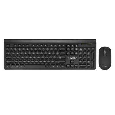 China New Anti-drop engineering portable office desktop computer wired main keyboard and mouse combo for sale