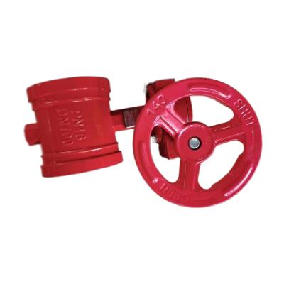 China General Turbo Transmission Light Spline Signal Butterfly Valve for sale