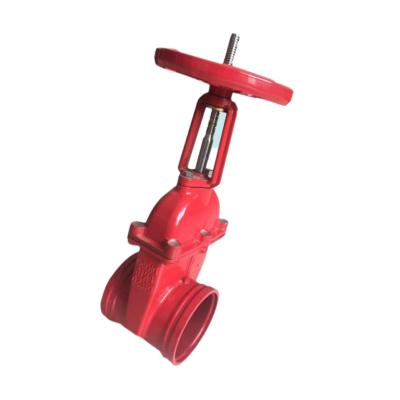 China General Ductile Iron PN10/16 Groove Flange Disc Butterfly Valve Silencing Check Valve Fire Swing Check Valve for sale