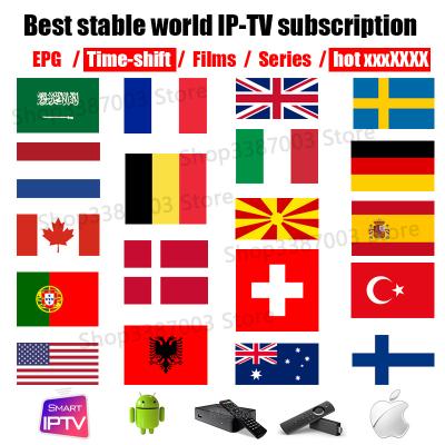 China OEM/ODM Iptv M3U subscriptv for arabic iptv panel tv box free trial with xxx hot sale products for sale