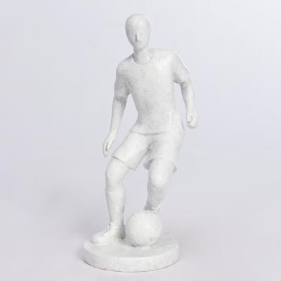 China Modern high-grade modern European sculpture resin minimalist home sports subtract figurine decoration character ornament for sale