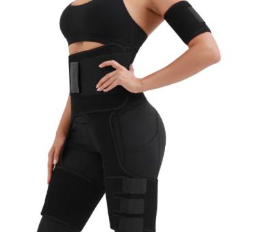 China Workout Neoprene 4 in 1 Elastic Band Arm and Thigh Waist Trainer for Women, High Butt Lifter Waist Enhancer Waist Trimmer for sale