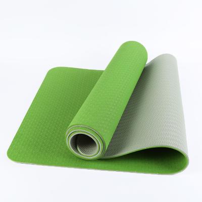 China Custom Eco-Friendly Eco-Friendly Non-Slip Equipment Gym Fitness Tape Waterproof Yoga Mat 4mm 6mm 8mm for sale