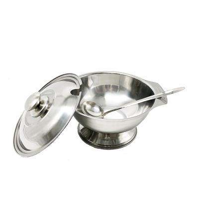 China Factory Price Sustainable Thai Style Cooking Pot Stainless Steel Rice Pot for sale