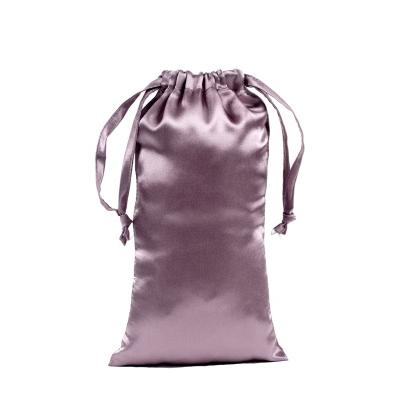 China Gerine Folding Gift Bags Drawstring Bag Christmas Storage Pouch Lotus Root Purple for sale