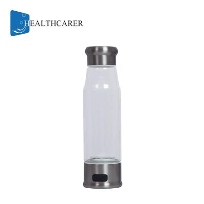 China Latest Car Tech Hydrogen Rich Generator Water Bottle / Portable Healthy Water Maker Bottle for sale