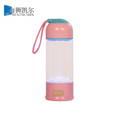 China Portable Powerful Healthy Nano Hydrogen Rich Car Water Maker Generators Bottle for sale