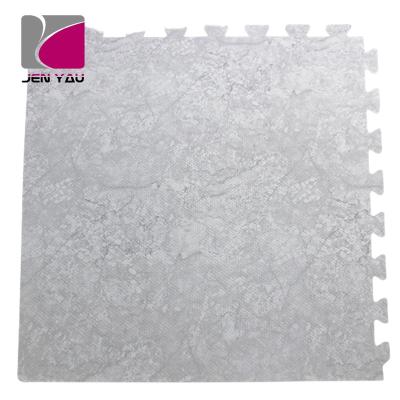 China EVA Marble Pattern Foam Waterproof Printed Anti Slip Mat for sale