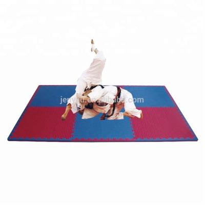 China 4cm thick high quality high density EVA foam interlocking tatami mat for martial arts and exercise for sale