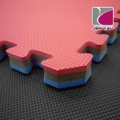 China High Cushion EVA Foam Anti-Slip Interlock Sports Mat for sale