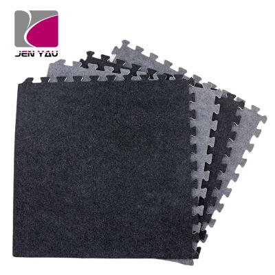 China Floor Mat CLASSIC Non-Toxic Flocking Mat With Color for sale