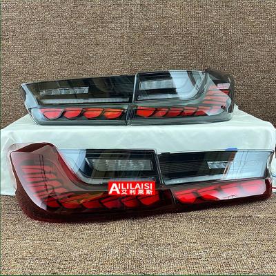 China Suitable for G28 cars high-end taillight assembly modification for BMW 19-21 new mini three-series Dragonscale taillights for sale