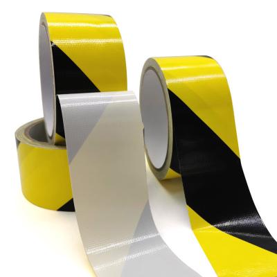China Faixa de aviso de piso amarelo preto sem resíduos de ESD à venda