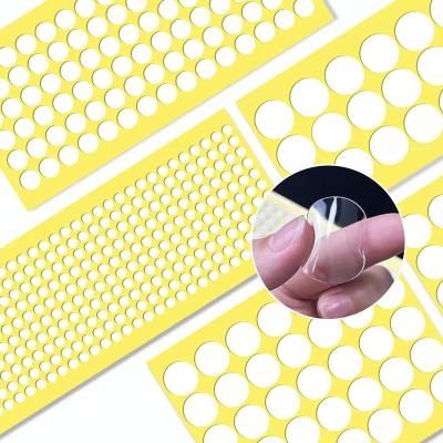 China 1mm Thickness Double Sided Nano Tape Transparent Color Removable Die Cut  For Stcking Usage for sale