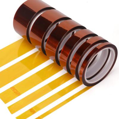 China Single-sided PI polyimide film organic silicone adhesive Kapton tape en venta