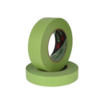 China 3M401 High performance green Masking tape without residual high temperature en venta