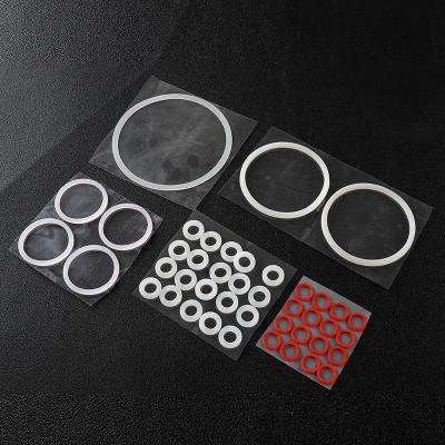 China Food-grade silicone gasket seals the shock-absorbing silicone pad circle Te koop