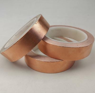 China 3M 1245 Embossed Copper EMI Shielding Tape  Copper Foil Shielding Tape for sale