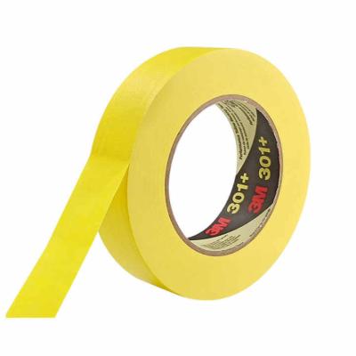 Chine 3M 301+ High Performance Yellow Masking Tape La bande de séparation des couleurs du peintre à vendre