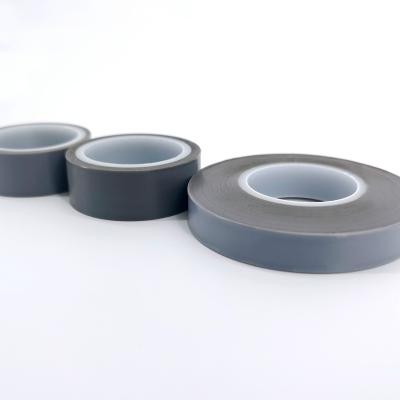 Cina Heat Insulation Tape Gray 0.13mm Thick PTFE Coated Adhesive Film Tape in vendita