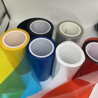 China PET protective film glass rolled soft release film protects the screen for sale