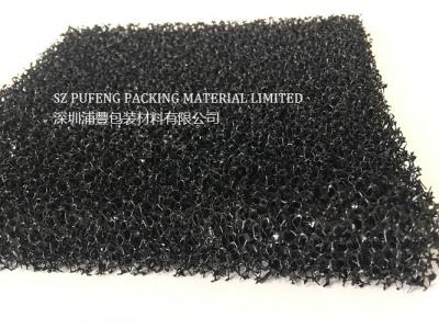 China Grobes Filter-Schwamm-Staub-Filter-Schaum-Aktivkohle-Filter-Material stempelschnitt zu verkaufen