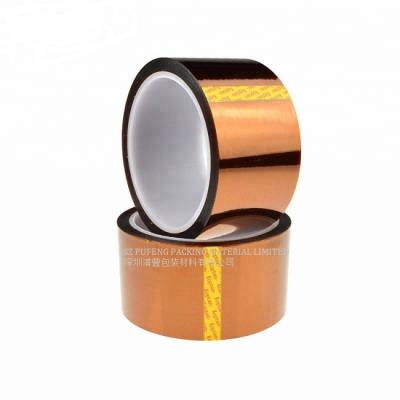 Κίνα 240C ταινία Kapton Polyimide 0,12 μικρών, διπλή πλαισιωμένη Polyimide ταινία 0.06mm προς πώληση