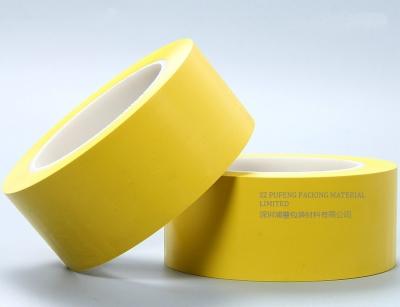 China Abriebfestes 0,15 mm selbstklebendes Markierungsband, Bodenwarnband, PVC-Warnband zu verkaufen