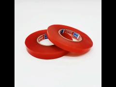 TESA 4965 red film heat-resistant double-sided tape PET substrate ABS plastic electronic bonding fix