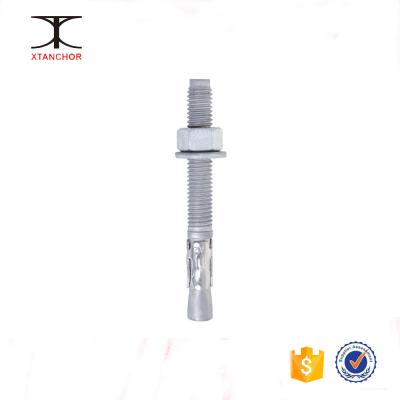 China M10x120 concrete grade steel yzp 4.8 wedge anchor /royal cold forge bolt for sale