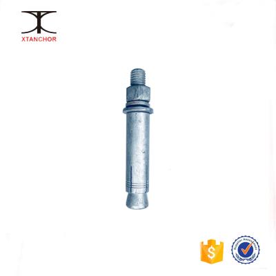 China Hot Sale Steel Expansion Anchor Bolt Self Clearance Anchor Bolt With Strong Capacity For Stone Structure M16X210 for sale