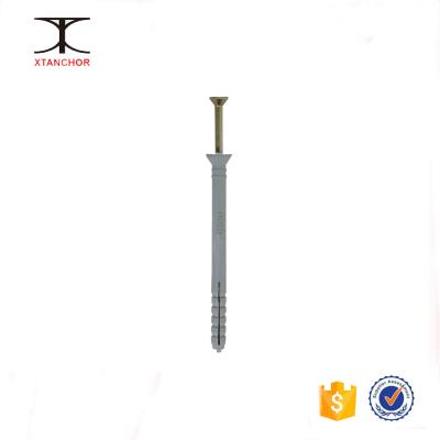 China Steel screw with plastic sheath/nylon frame fixing anchor M8x120 for sale