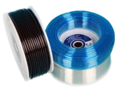 China Transparent Blue Black Blue Pneumatic Air Duct Color PU Polyurethane Material 200 Meters for sale