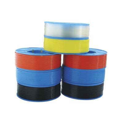 China Polyurethane PU 100 Meters Black Color Polyurethane Pneumatic Air Tube Hose for sale