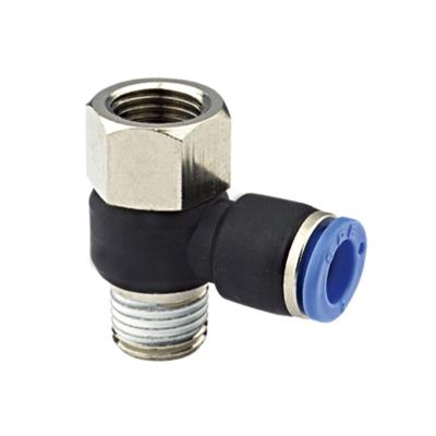 China PHF Series Male Thread Air Hose Connector Copper Plastic Pneumatic Hose Fitting for sale