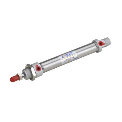 China Alloy DSNU20x100 ISO6432 Standard Series DSNU20x100 ISO6432 Piston Air Aluminum Pneumatic Cylinder for sale