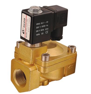 China General KLQD Brand AC220V Brass 2/2 Way PU225-06 Solenoid Valve for sale